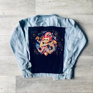 Denim Dragon Jacket